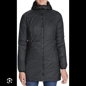 Eddie Bauer Women's Black Puffer Evertherm Down Jacket